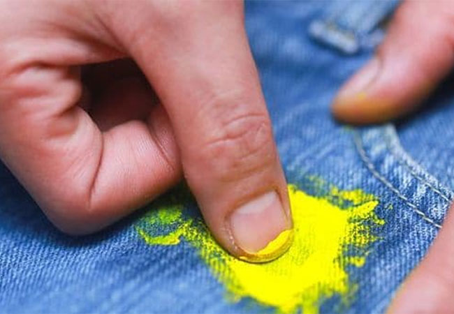 Cómo quitar la pintura de la ropa, diferentes y tips