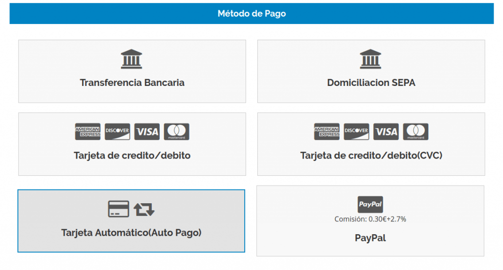 Sustitución De Métodos De Pago Con El Sepa