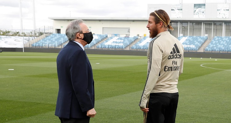 Sergio Ramos Florentino Pérez Líderes