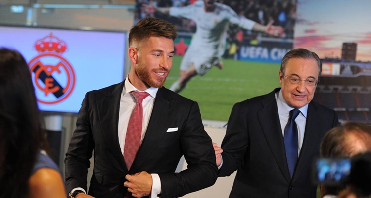 Renovación Sergio Ramos Florentino Pérez