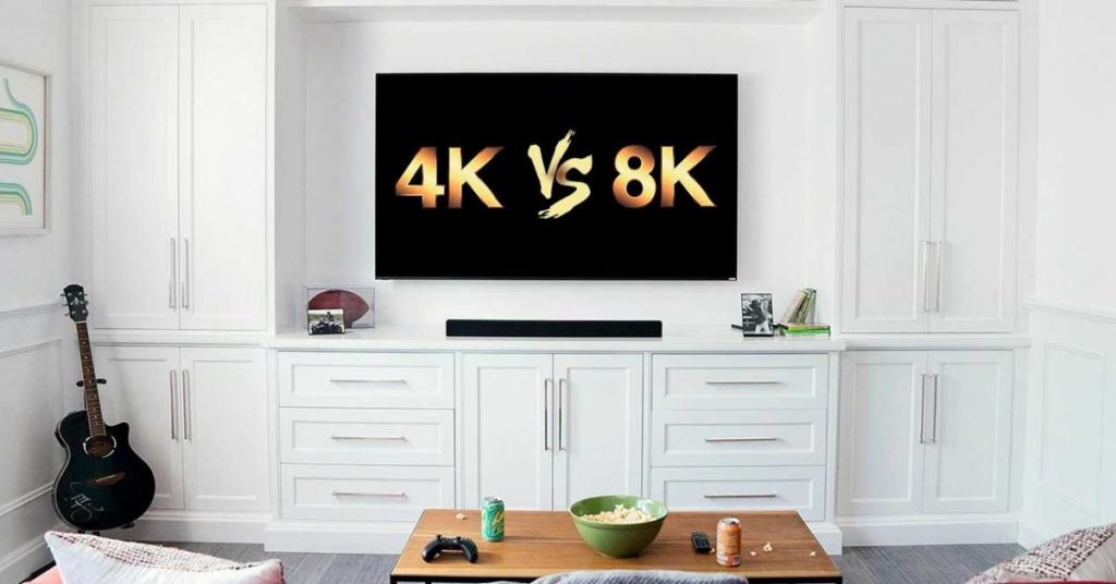 Television Inteligente 8K Vs 4K