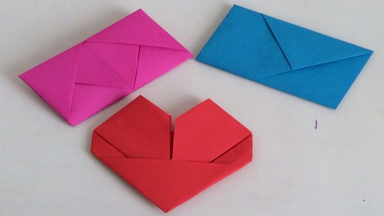 Cómo hacer un sobre con una hoja de papel fácilmente