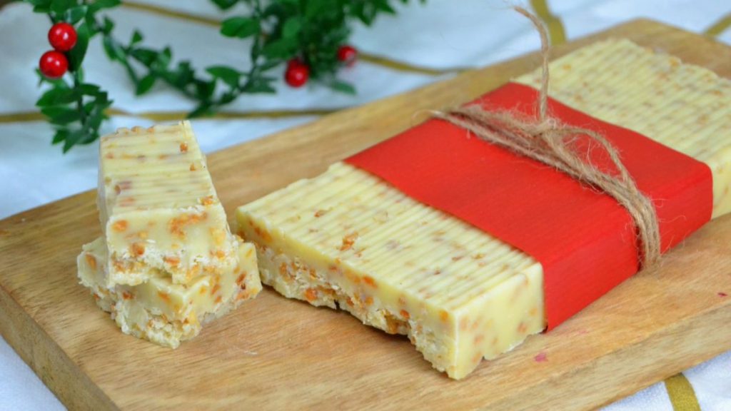 Cómo Hacer El Turrón De Chocolate Blanco Más Sabroso En Tu Propia Casa 3 Turrón Navideño