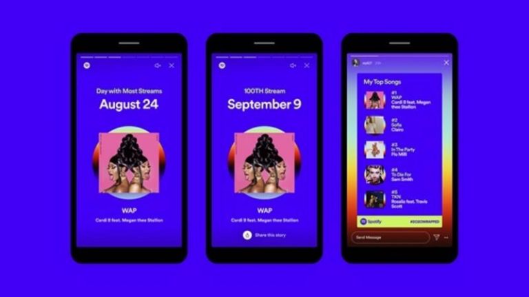 Spotify lanza las tarjetas ‘2020 en resumen’ con lo que más ha escuchado cada usuario