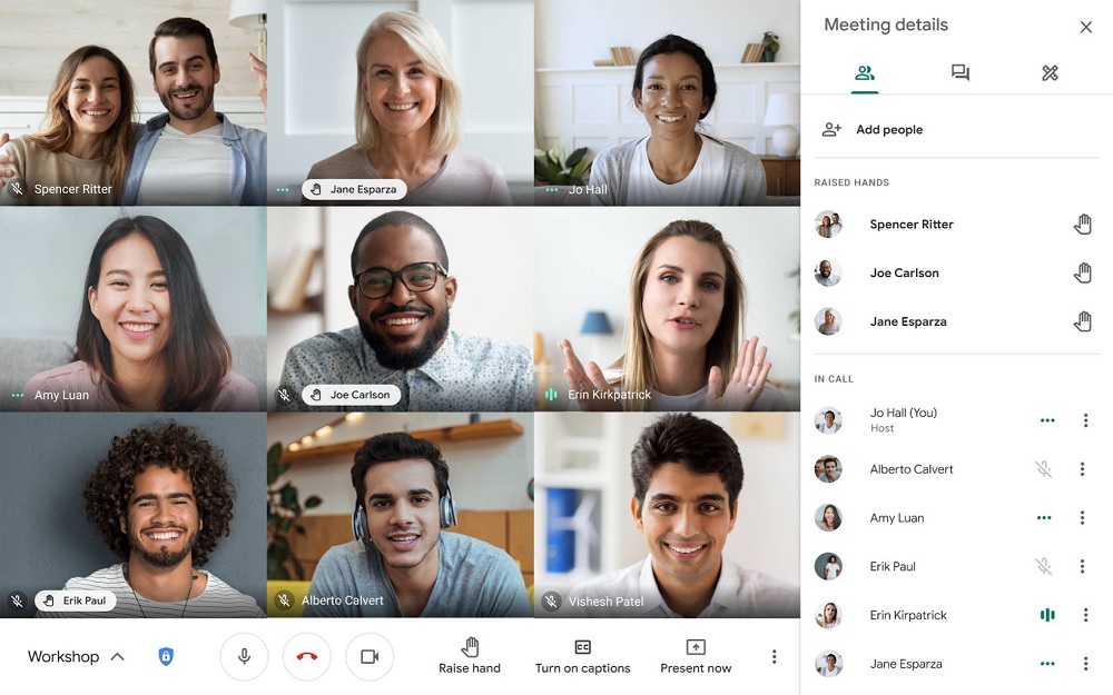 Añadir A Las Personas En Bloques Google Meet