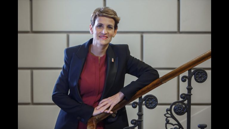 Chivite pide «serenidad y altura institucional» para «fortalecer la convivencia» en 2021