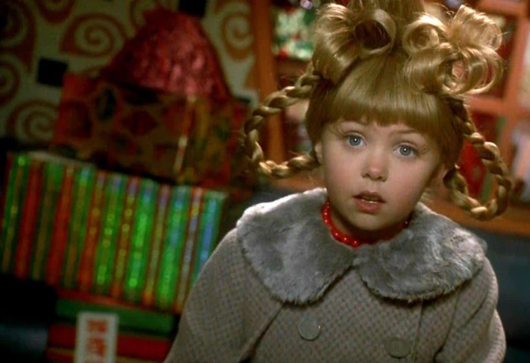 No podrás creer el sorprendente cambio de Cindy Lou, la niña de ‘El Grinch’