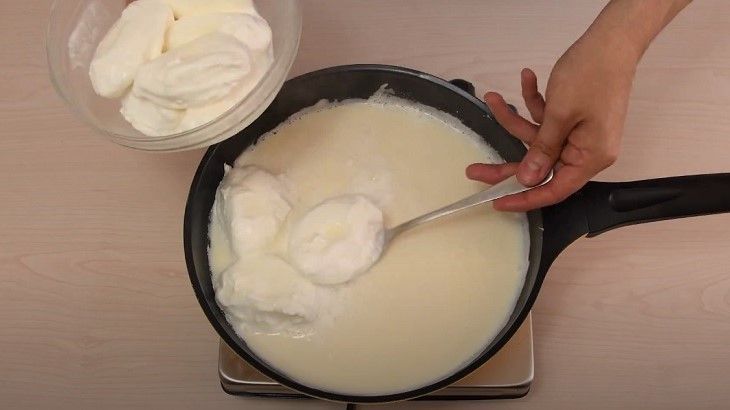 Preparación De La Leche Nevada