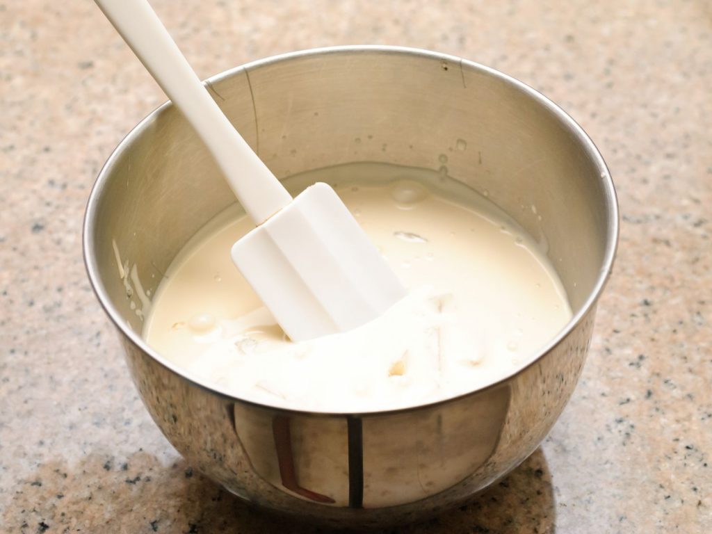 Preparación del buttermilk tradicional