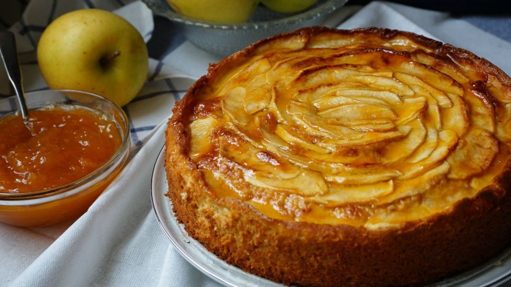 Tarta De Manzana En Microondas