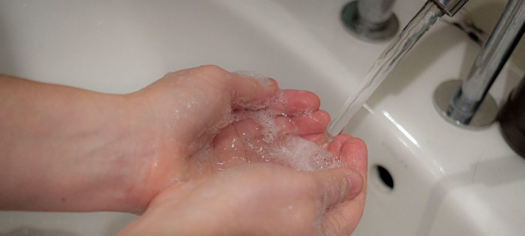 Pasos para lavarse las manos