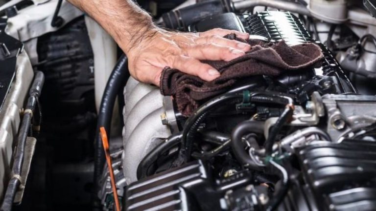 Cómo limpiar el motor del coche sin cargártelo