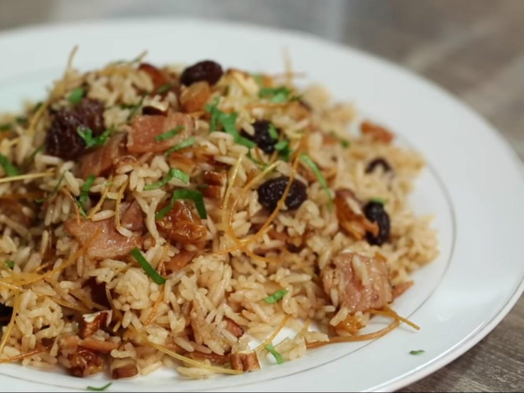 Preparación Del Arroz Árabe