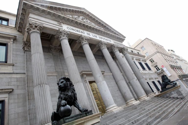 Las restricciones y el frío marcan un homenaje a la Constitución breve y desangelado