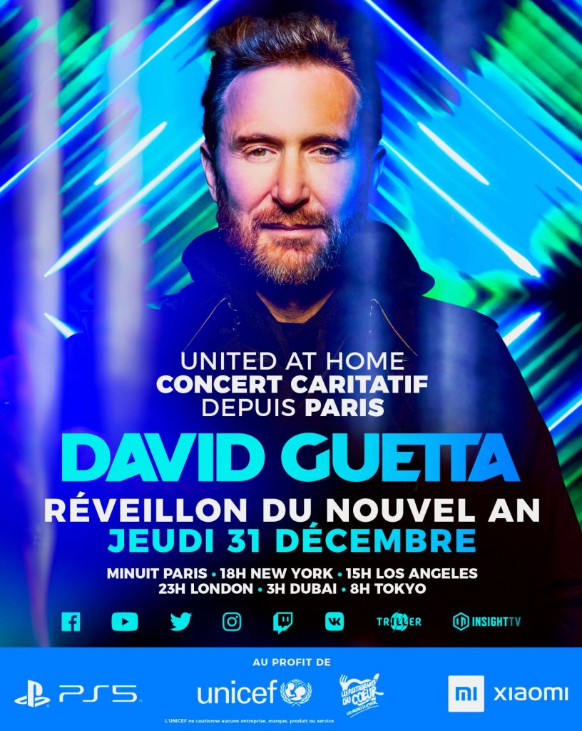 David Guetta Concierto Louvre United At Home