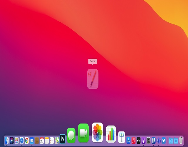 Dock Del Mac Saltar Iconos