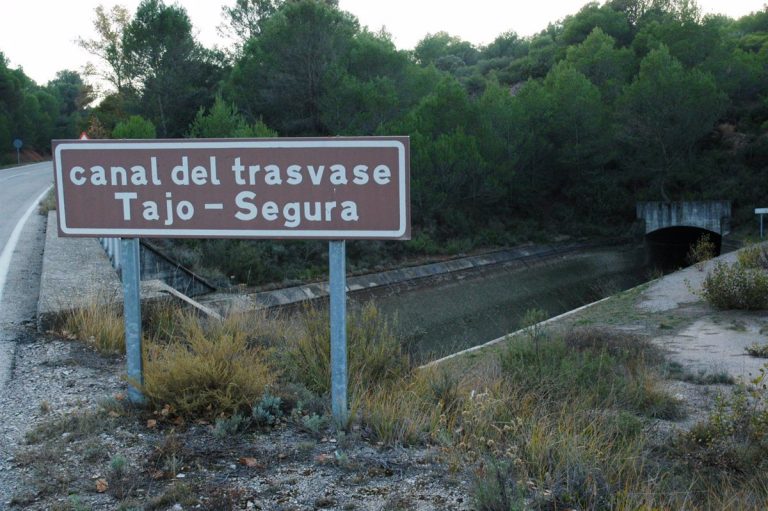 El Gobierno autoriza un trasvase Tajo-Segura de 17 hm3 para diciembre