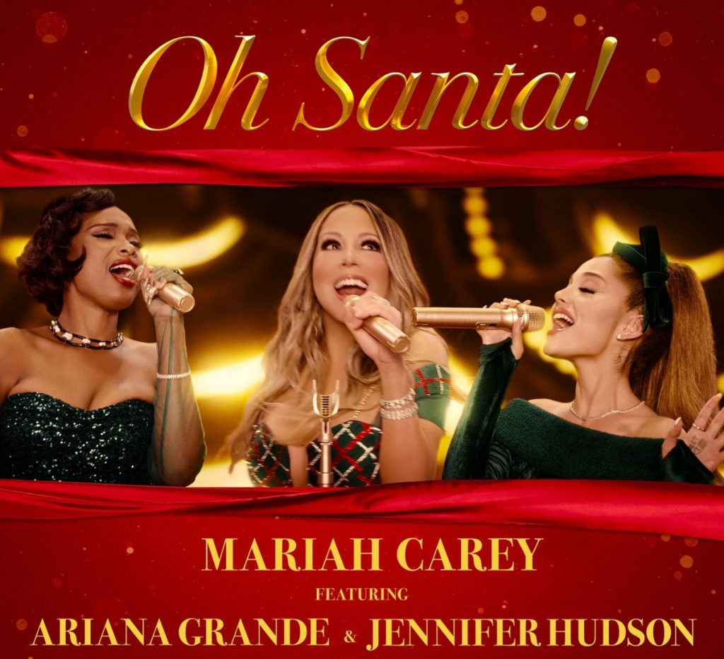 Mariah Carey, Ariana Grande y Jennifer Hudson  Oh Santa!