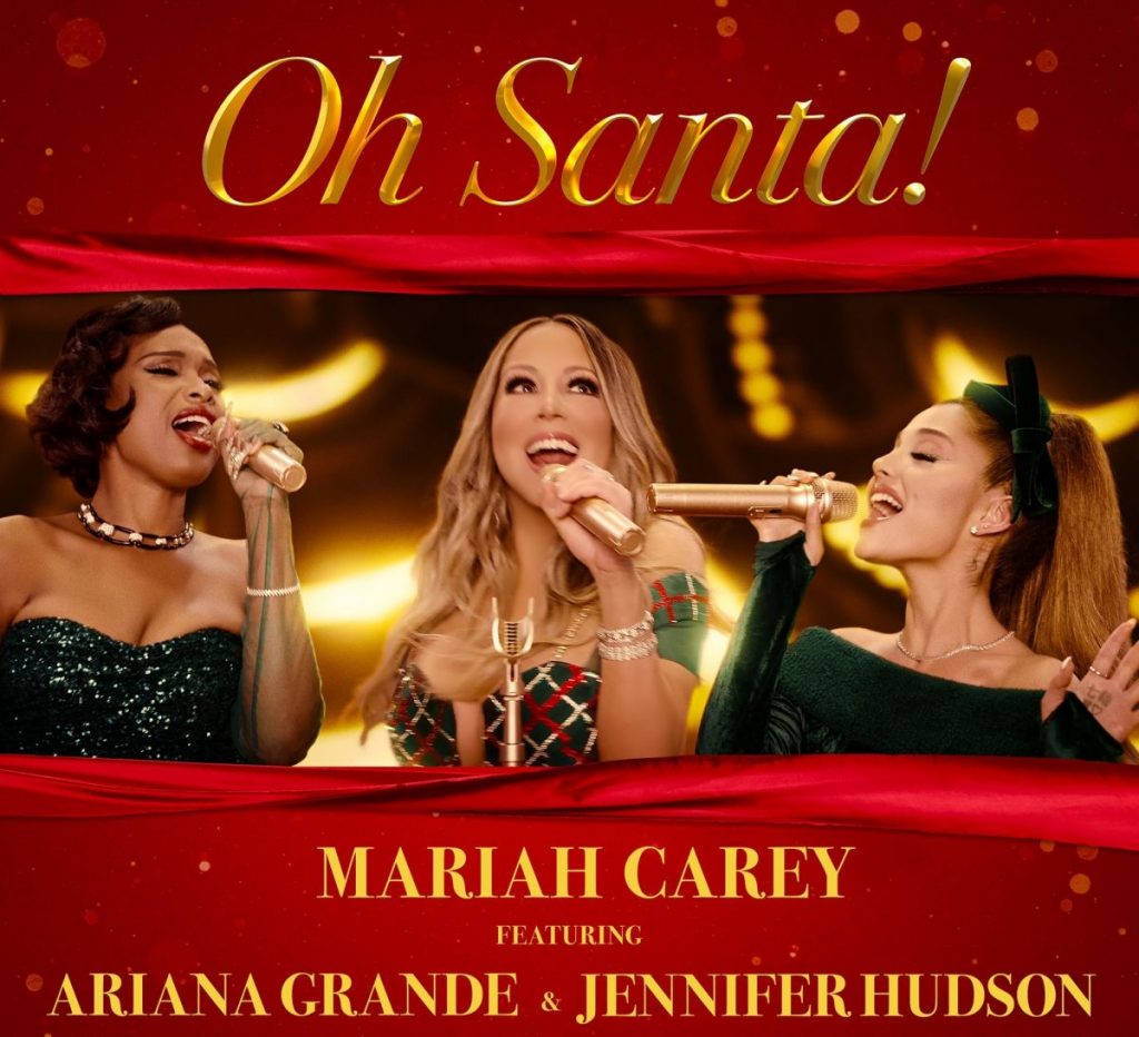 Mariah Carey, Ariana Grande Y Jennifer Hudson  Oh Santa!