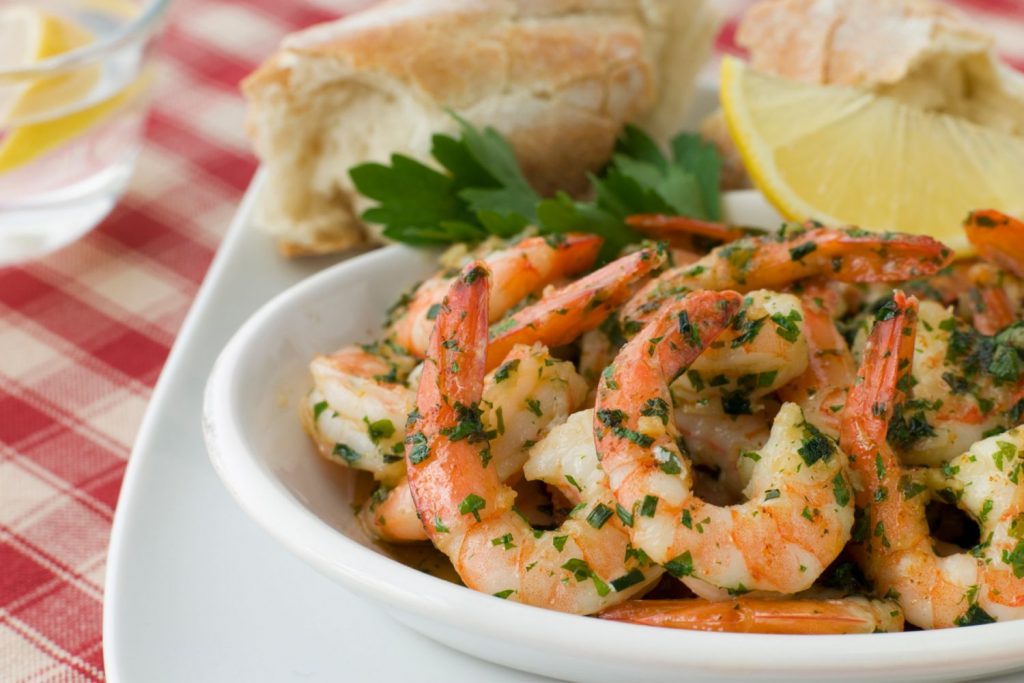 Langostinos Al Ajillo