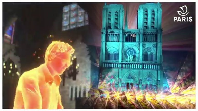 Jean-Michel Jarre y «Welcome to the other side» : concierto año nuevo en una Notre-Dame virtual