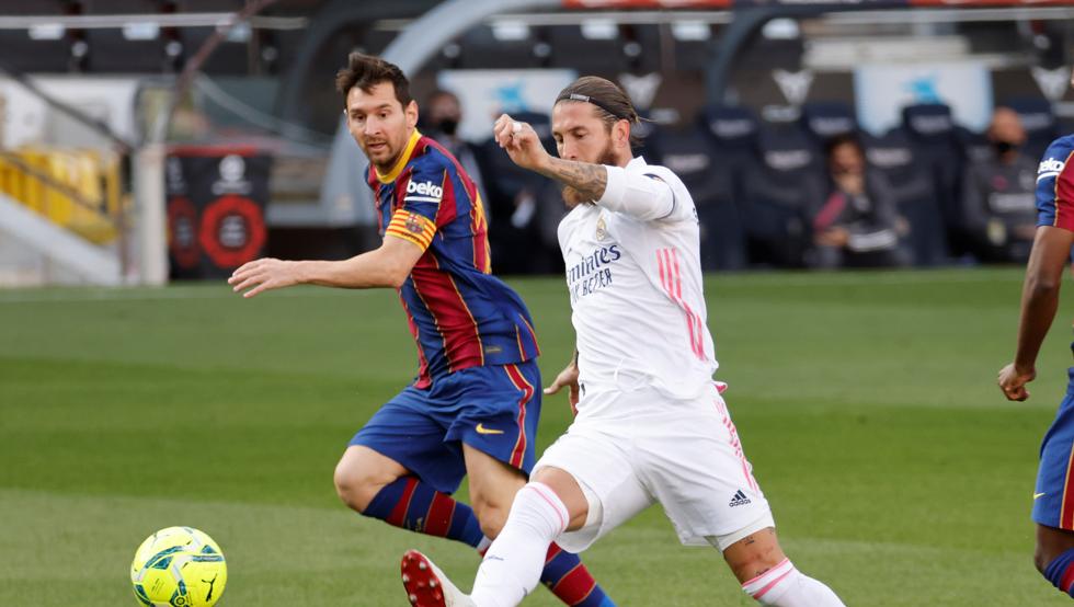 Messi Sergio Ramos