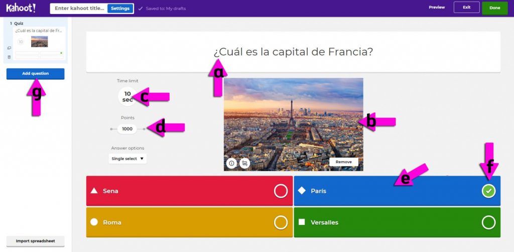 Características De Kahoot