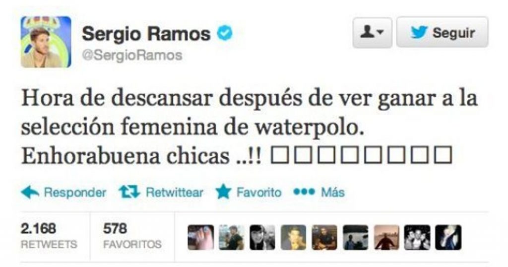 Sergio Ramos Waterpolo