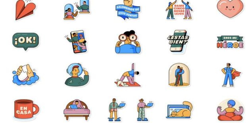 Stickers Animados De La Organización Mundial De La Salud En Whatsapp