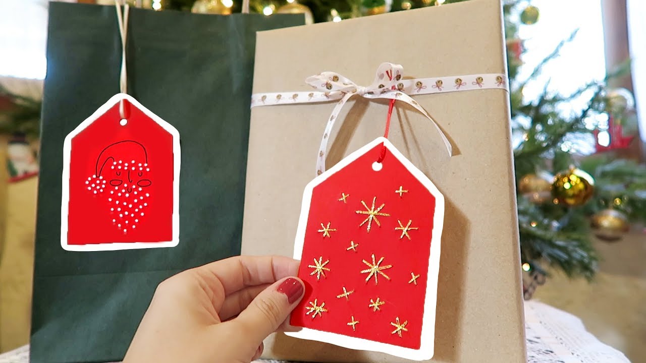 Ideas Para Crear Tus Propias Tarjetas De Navidad 2 Tarjetas Bordadas