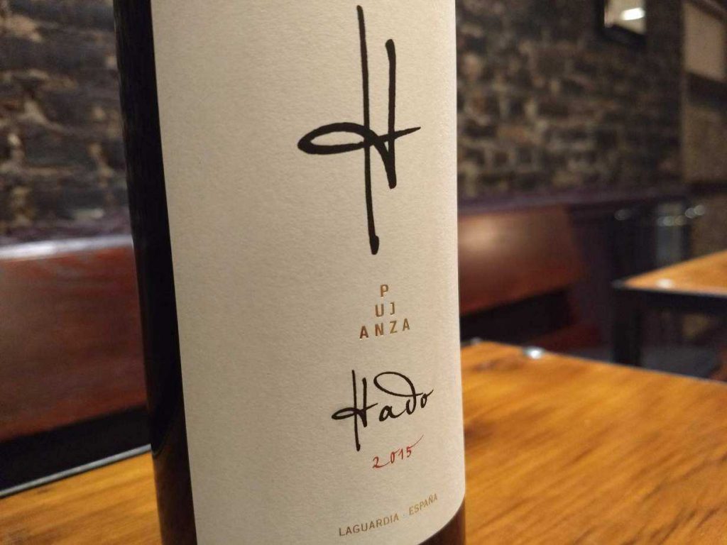 Hado, De Bodegas Y Viñedos Pujanza (Doc Rioja). 12,75 Euros