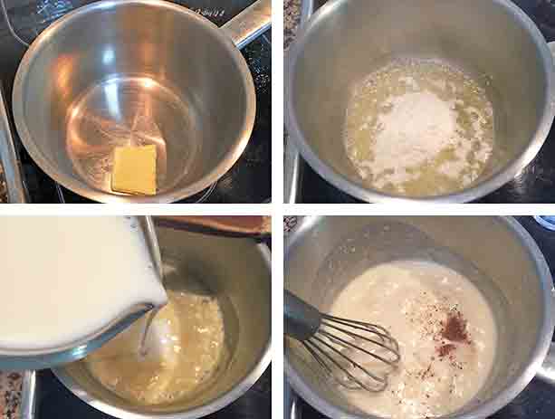 Procedimiento Para La Salsa De Bachamel