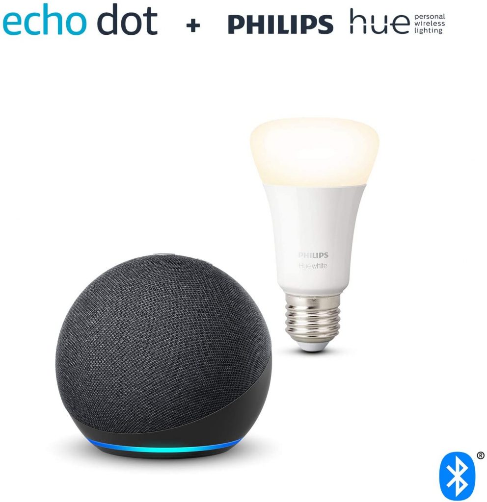 Bombilla Con Amazon Echo Dot