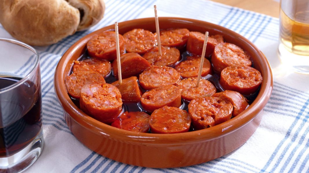 Cómo hacer un chorizo a la sidra en pocos minutos