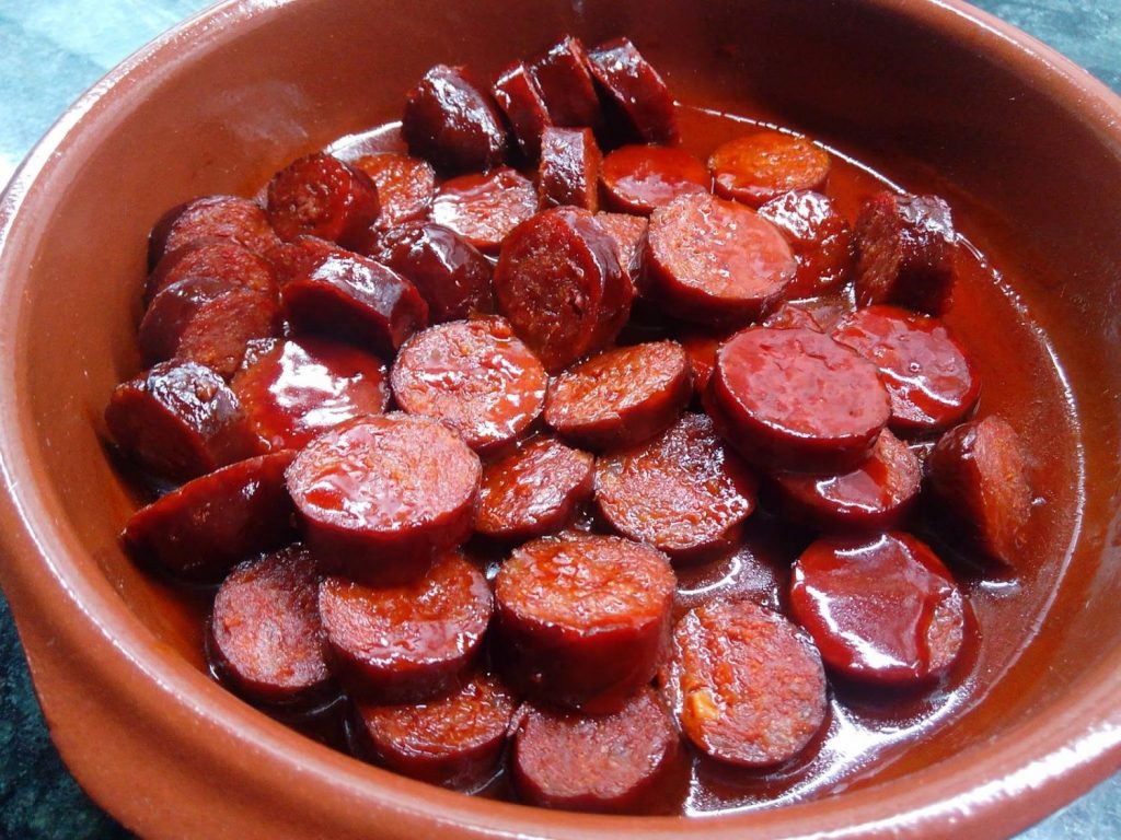 Preparar Chorizo A La Sidra En El Microondas