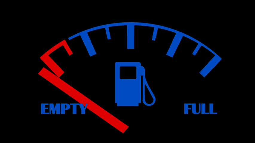 Depósito De Combustible Del Coche Vacío