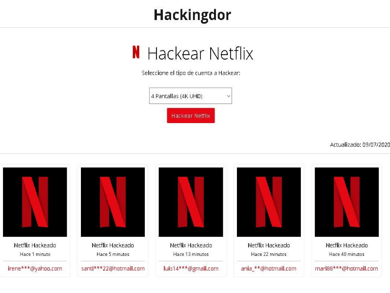 Hackear Netflix