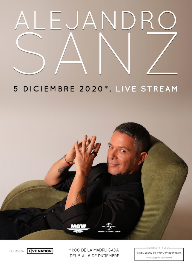 Concierto Streaming Alejandro Sanz