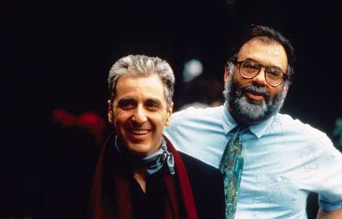 Al Pacino Y Francis Ford Coppola, En El Rodaje De 'El Padrino Iii'.