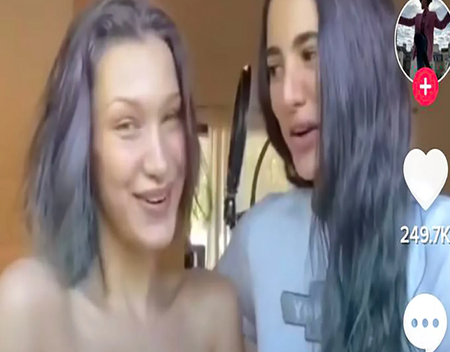 efecto pelo y maquillaje