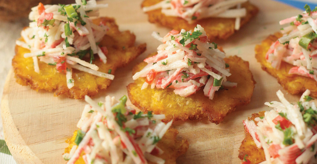 Ensalada De Cangrejo Con Huevo Hilado Para Esta Cena De Nochebuena