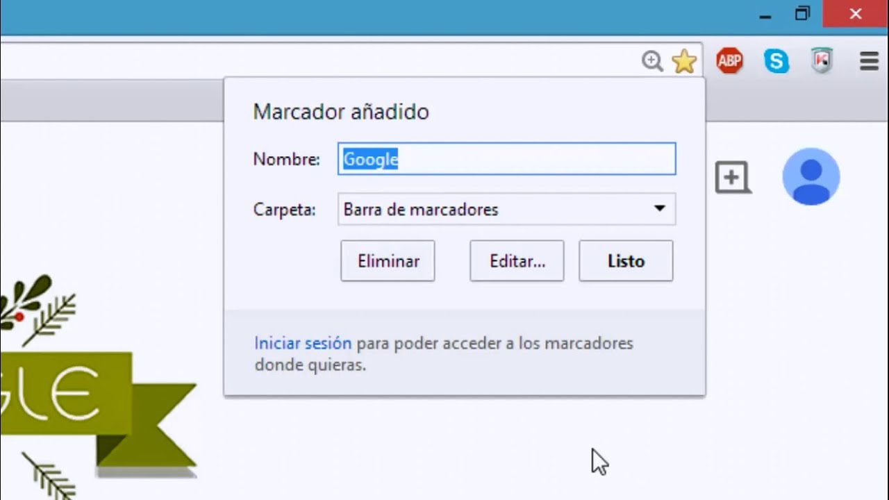 Exportar Los Marcadores De Google Chrome