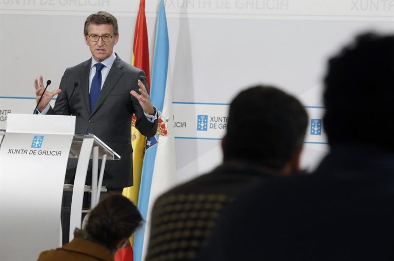 Feijóo ve «de alto riesgo» reuniones de «diez allegados» en Navidad