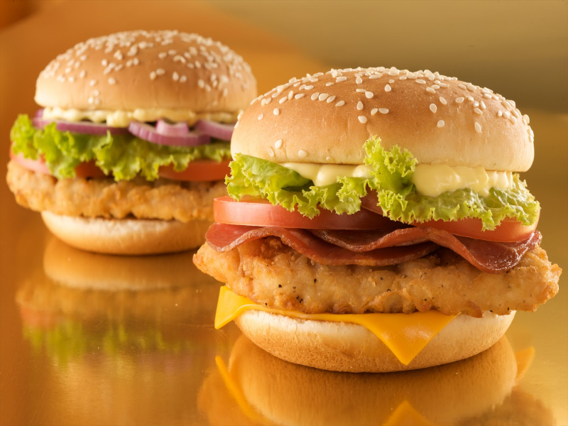 Como Hacer Unas Hamburguesas Crujientes De Pollo 1 Hamburguesas De Pollo