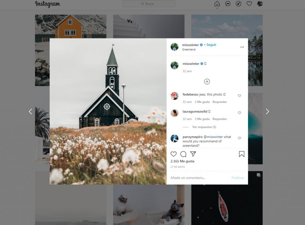 Instagram: Cuentas De Viajes Con Las Que Viajar Sin Moverte Del Sofá 7 Instagram Misswinter