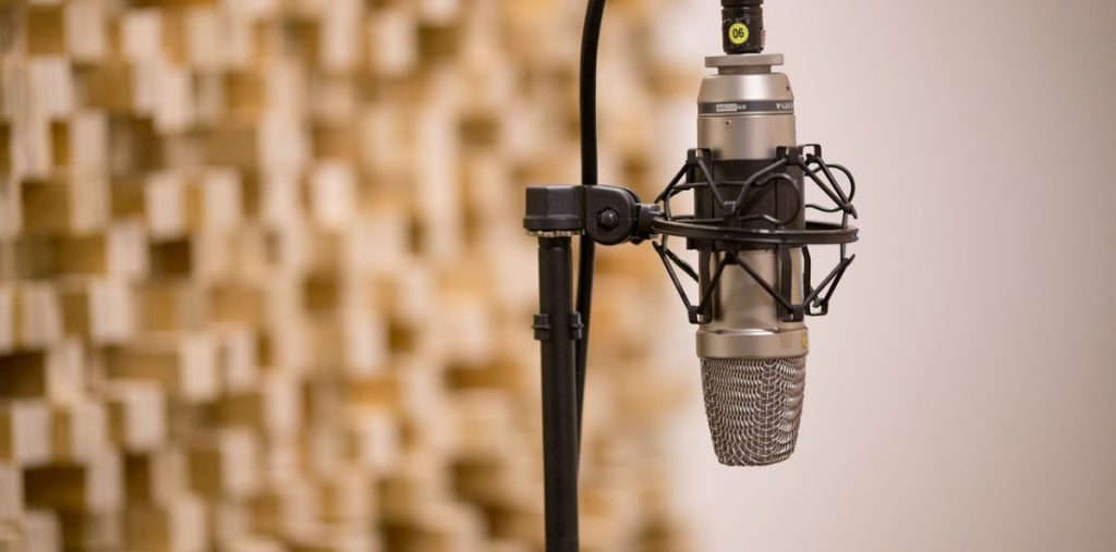 Micrófono para tu estudio de grabación