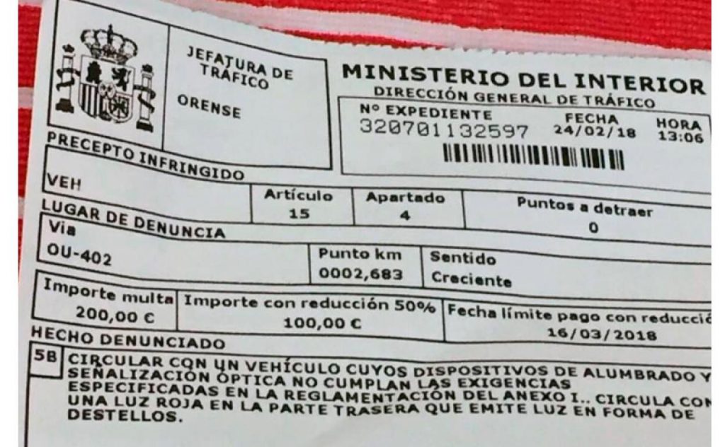 Modelo De Denuncia De La Dgt.