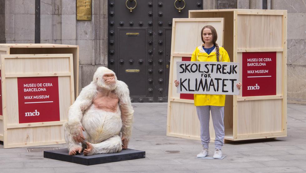 Copito De Nieve, Greta Thunberg Y Messi Son Algunas De Las Nuevas Figuras Del Museo De Cera De Barcelona.