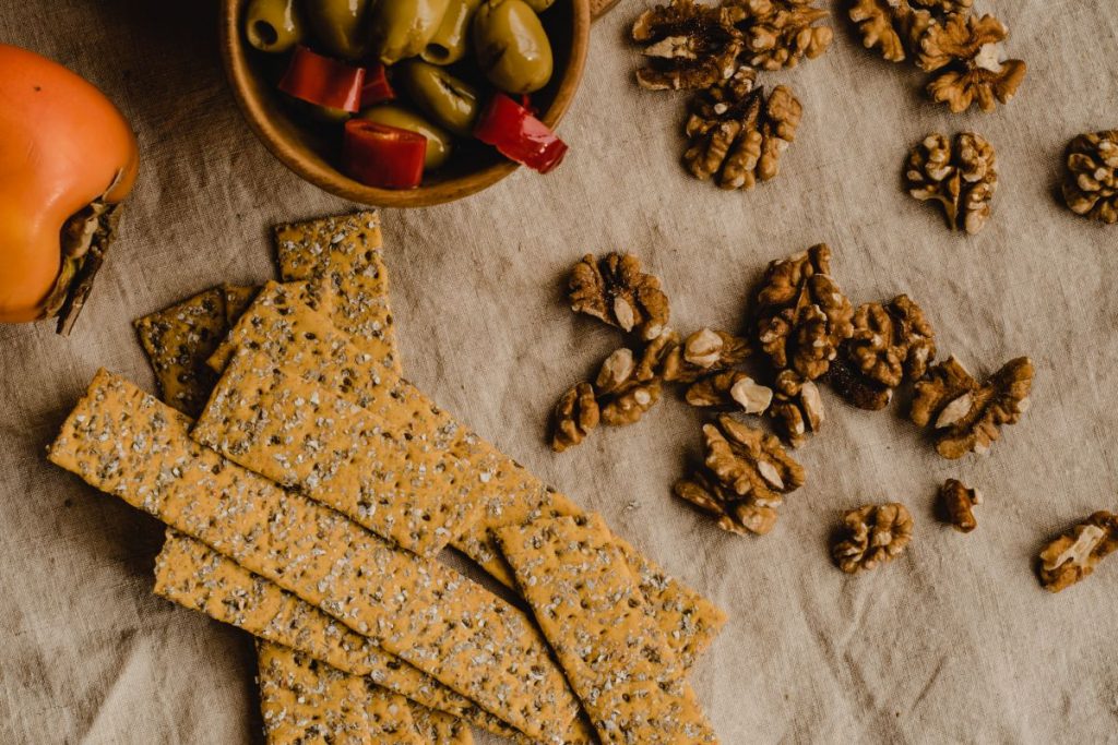 Picoteo Saludable Con Unas Nueces