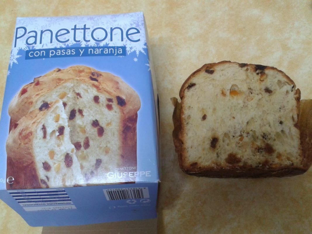 panettone de Mercadona